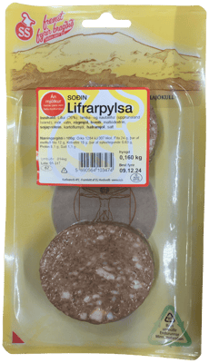 SS Soðin Lifrarpylsa 160 g