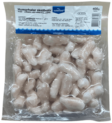 Norðanfiskur Humarhalar Skelflettir 400 g