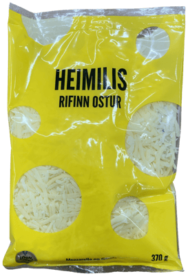 Heimilis Rifinn Ostur Mozzarella og Gouda 370 g