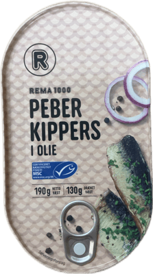 REMA 1000 piparsíldarflök í olíu 190 g