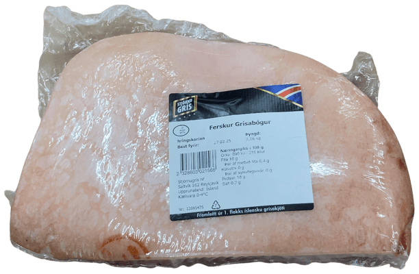 Stjörnugrís Ferskur Grísabógur Hringskorinn 2160 g