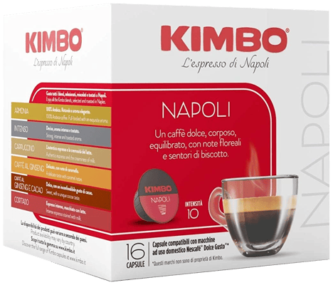 Kimbo Dolce Gusto Napoli kaffi