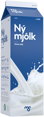 MS Nýmjólk 3,9% 1 l