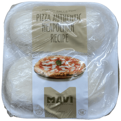 Mavi deigkúlur fyrir pizzu, ekta napólísk uppskrift 1000 g