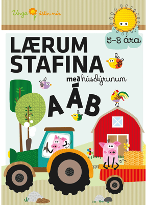 Lærum stafina með húsdýrum