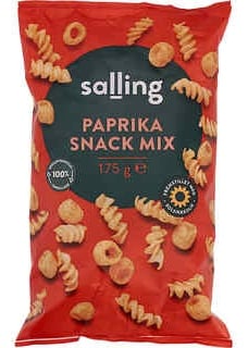 Salling paprikusnakk 175 g