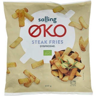 Salling ØKO lífrænar steikarfranskar 600 g