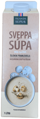 Íslands Súpur Sveppasúpa með rjóma 1000 ml
