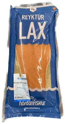 N.f reyktur lax flök ca. 500 gr