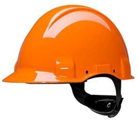3M Peltor Öryggishjálmur 3001 með stilliskrúfu, orange
