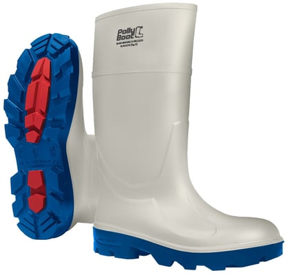 PollyBoot Alfa öryggisstígvél, matvæla hvít S4