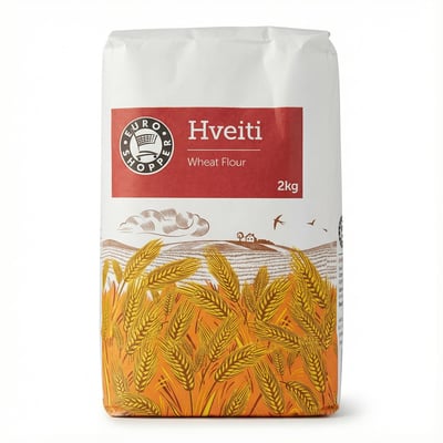 Euro Shopper Hveiti 2000 g