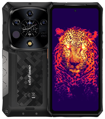 Ulefone Armor 28 Ultra 1TB 5G vinnusími með hitamyndavél