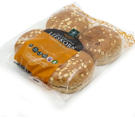 Myllan Lífskornsbollur hafrar og chia 4 stk 320 g