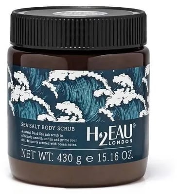 H2 Eau Sjáfarsalt líkamsskrúbbur 430 gr