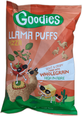 Goodies Llama Puffs pítsa 30 g