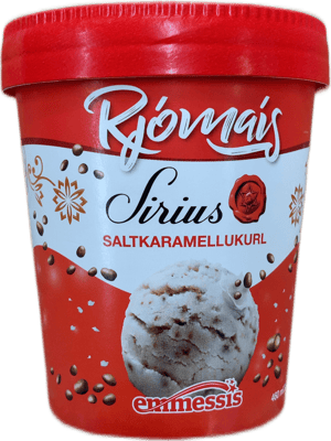 Emmessís Rjómaís Með Síríus Saltkaramellukurli 460 ml