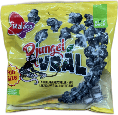Malaco Djungelvrål Fun Size 110 g