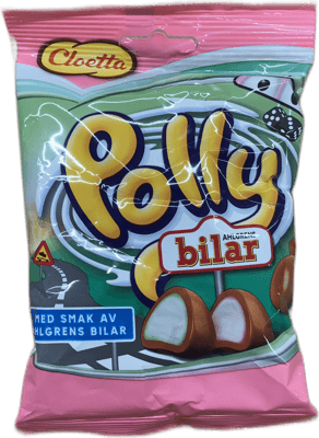 Cloetta Polly Ahlgrens Bilar