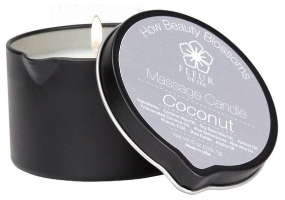 Fleur de Spa nuddkerti Coconut