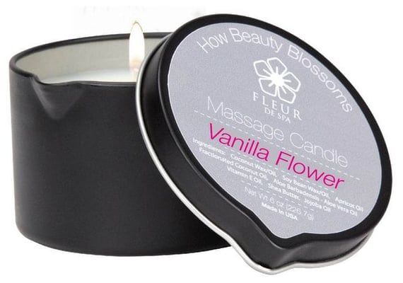 Fleur de Spa nuddkerti Sweet Vanilla Flower