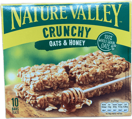 Nature Valley stökkar hafrar og hunang 210 g