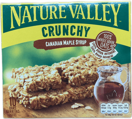 Nature Valley stökkt með kanadísku hlynsírópi 210 g