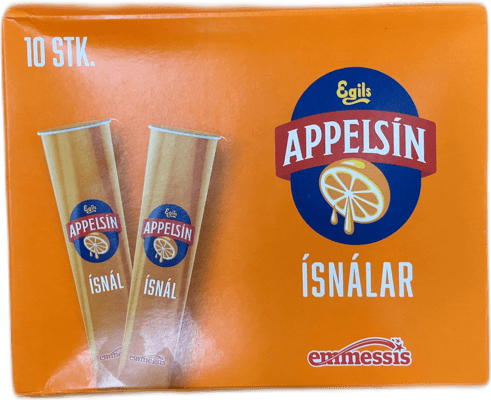 Egils Appelsín Ísnálar 10 stk