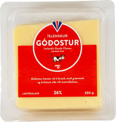 Góðostur 26% sneiðar 330 g