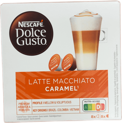 Nescafé Dolce Gusto Latte Macchiato karamella 145,6 g