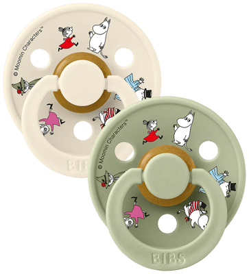 Moomin colour friends Ivory mix 2pk st 2