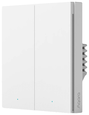 Aqara H1 Double Rocker tvöfaldur snjallrofi (with neutral)