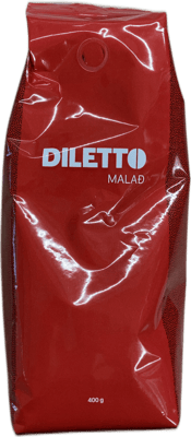 Diletto Malað Kaffi 400 g