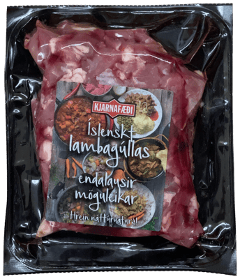 Kjarnafæði Lambagúllas úr framparti ca. 610 g