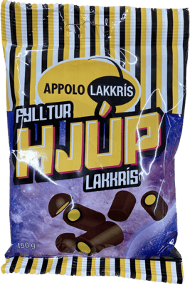 Appolo Fylltur Hjúplakkrís 150 g