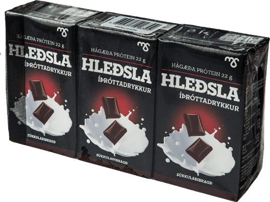 Hleðsla súkkulaðibragð 3 x 250 ml - 750 ml