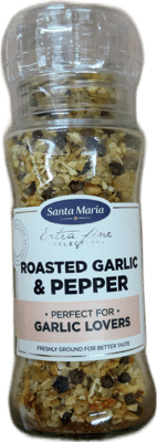 Santa Maria Extra Fine Selection Ristaður hvítlaukur og pipar 80 g