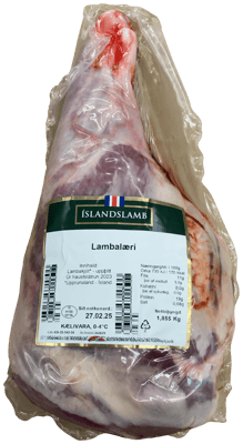 Íslandslamb Lambalæri 1855 g