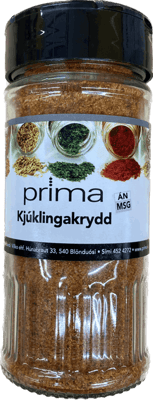 Prima Kjúklingakrydd án MSG 200 g