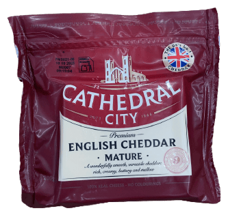 Cathedral City þroskaður enskur cheddarostur 200 g