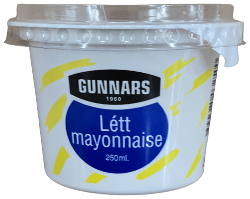 Gunnars Létt Mayonnaise 250 ml