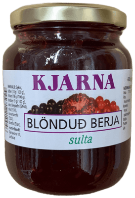 Kjarna Blönduð Berja Sulta 400 g