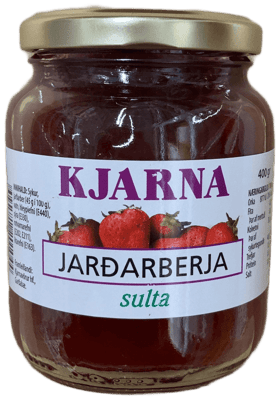 Kjarna Jarðarberja Sulta 400 g
