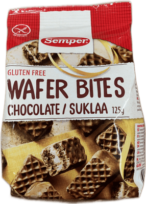 Semper glútenlausir vöfflubitar með súkkulaði 125 g