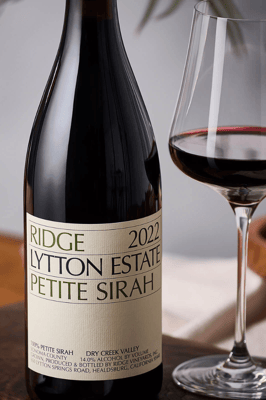2022 Ridge Lytton Estate Petite Sirah