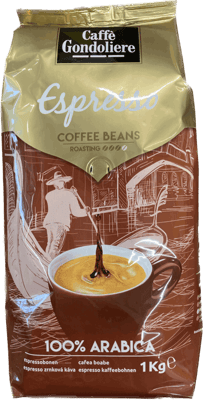Caffè Gondoliere Espresso 100% Arabica kaffibaunir 1000 g