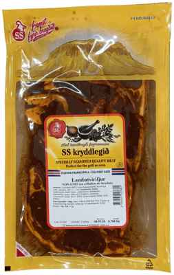 SS Kryddlegið Lambatvírifjur 766 g