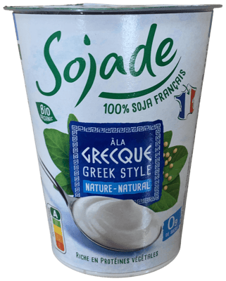 Sojade lífrænn grískur náttúrulegur sojajógúrtarvalkostur 400 g