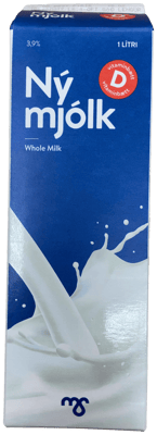 MS Nýmjólk 3,9% D-vítamínbætt 1000 ml