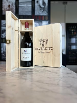 Reverdito trékassi fyrir þrjár flöskur - stök